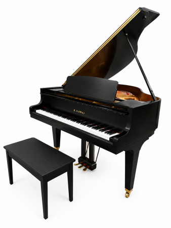 2013 Kawai GM10 baby grand piano, satin ebony - Grand Pianos
